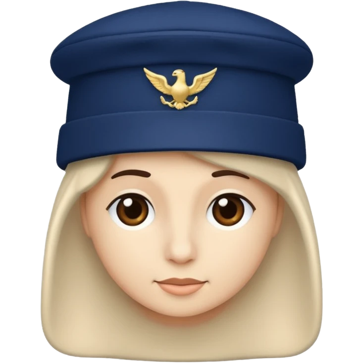 navy blue hat emoji