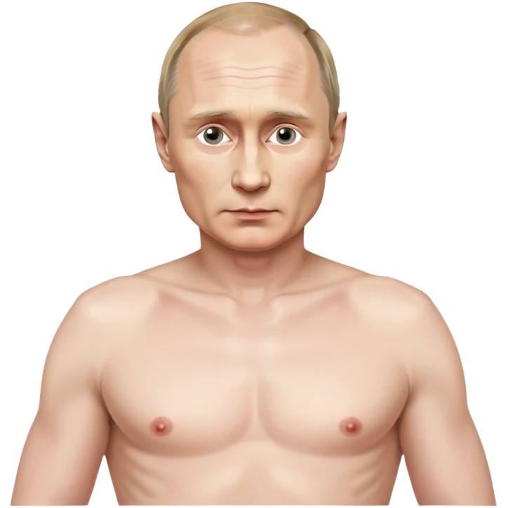 Naked putin emoji