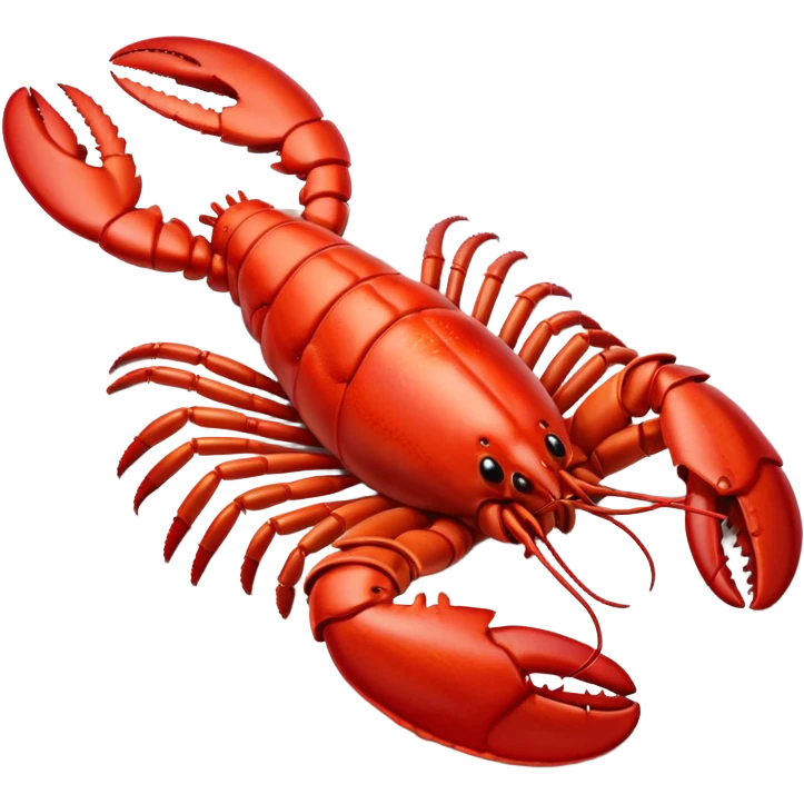 Lobster on period mestration emoji