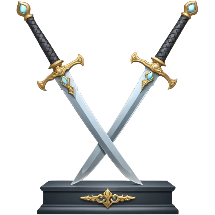 legendry sword on a showcase   emoji