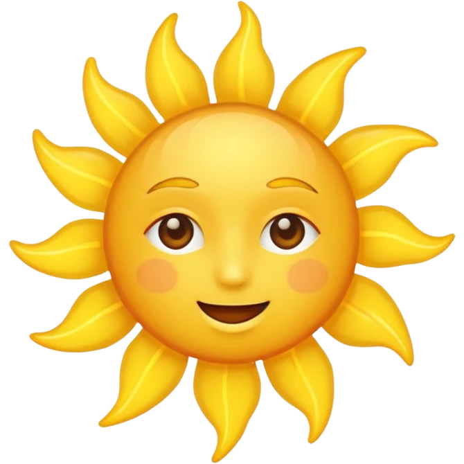  attitude sun  emoji