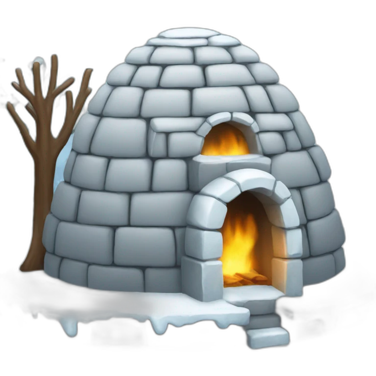 igloo winter is coming emoji