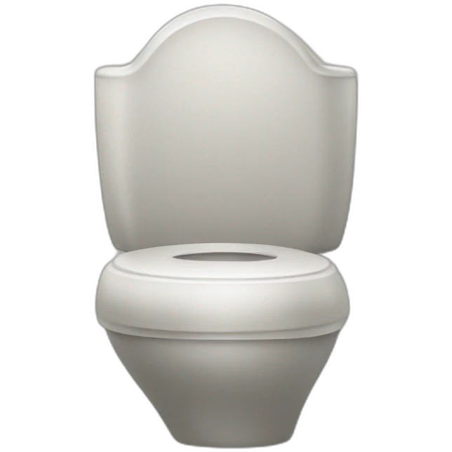 Fancy restroom emoji