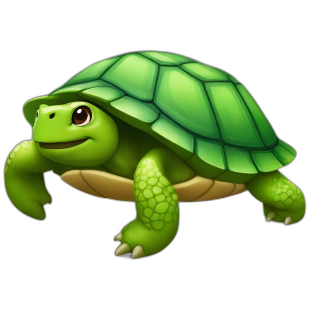 Une. Autre sur une Tortue 🐢💚 emoji