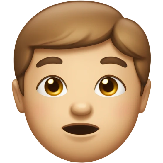 Blushing kissy face  emoji