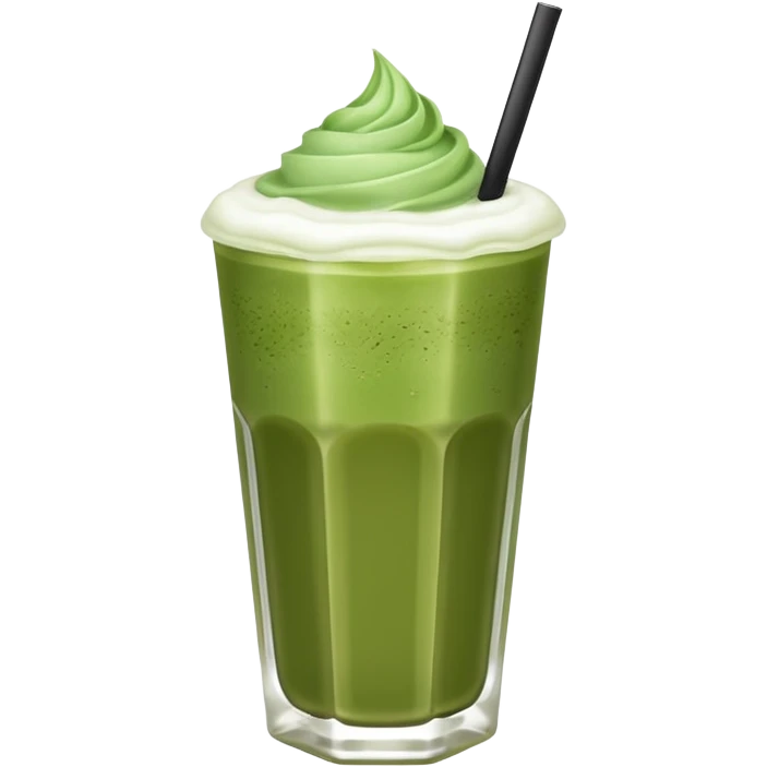 iced earl grey matcha emoji