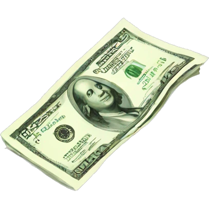falling money emoji