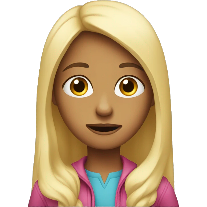 Confused girl doesn’t want to drive  emoji