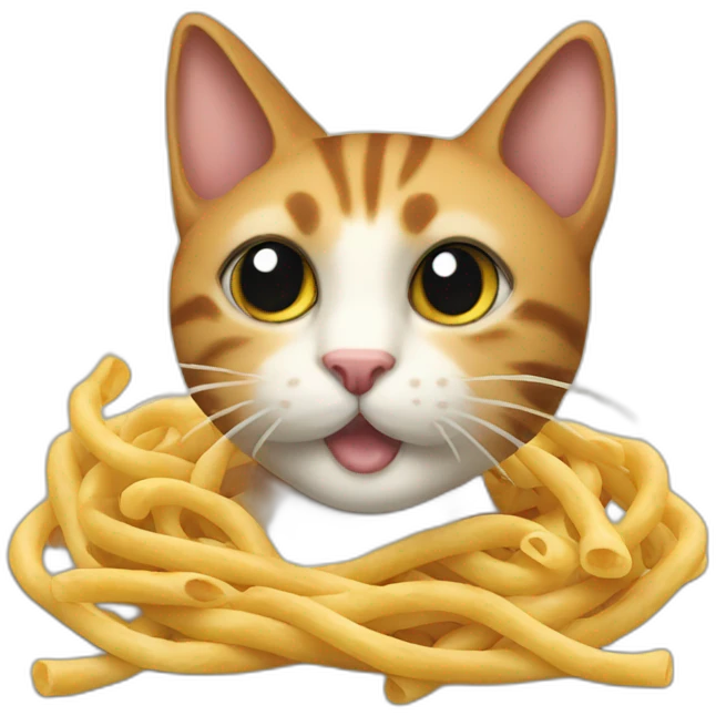 Bucatini cat emoji