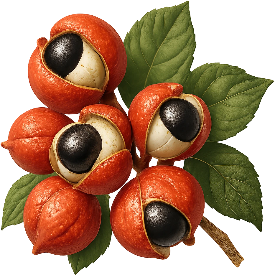 Guaraná berries, detailed and realistic emoji
