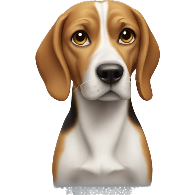 Very hungry beagle emoji