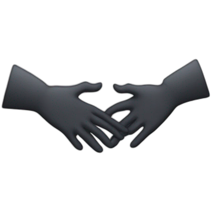 vampire handshake, skiny pale hands emoji