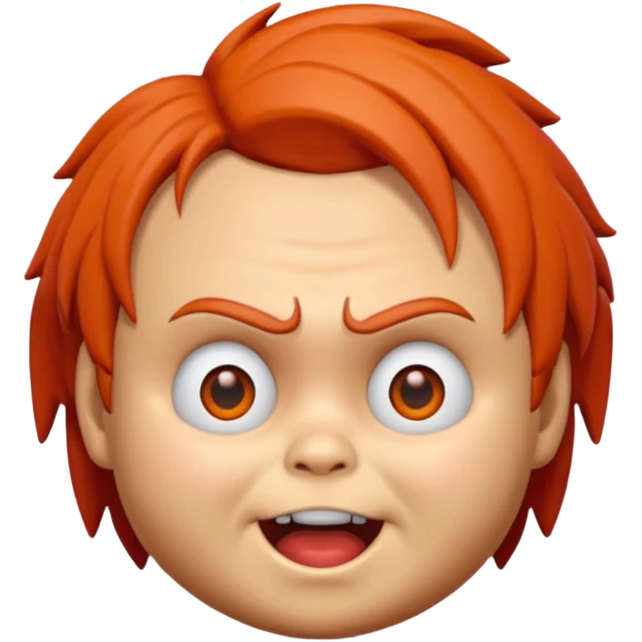 Un emojin de chuky emoji