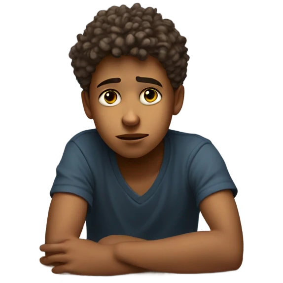 boy losing at dice game emoji