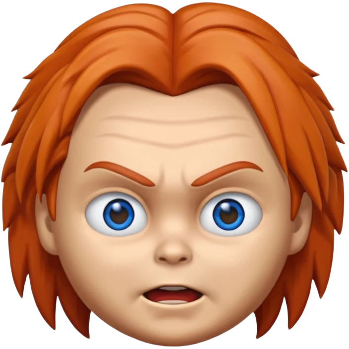 Un emojin de chuky emoji