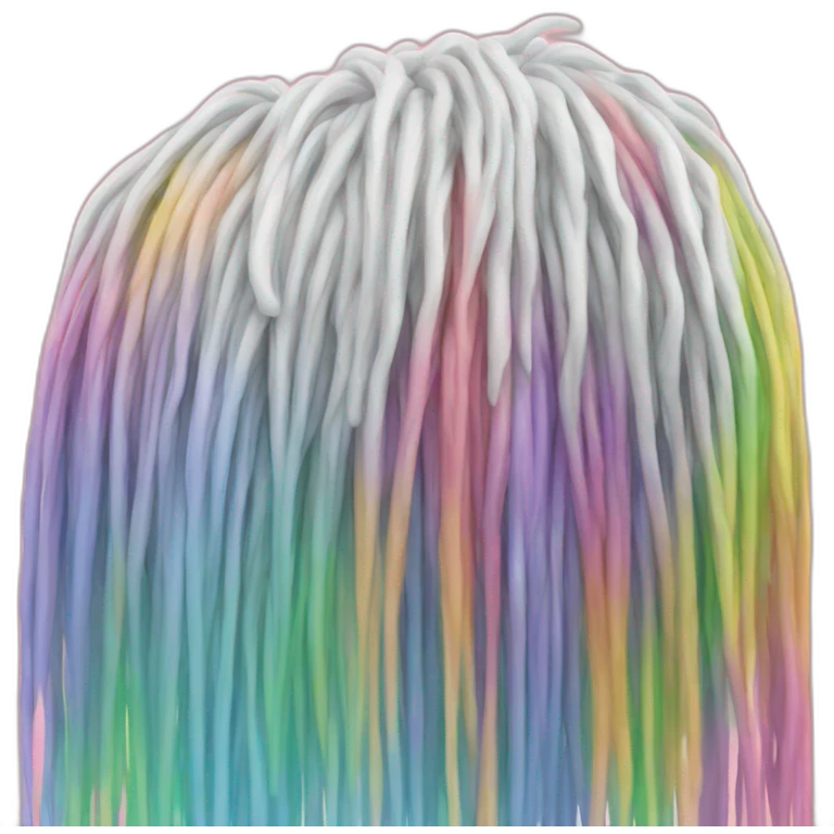 mop rainbow 🌈 emoji