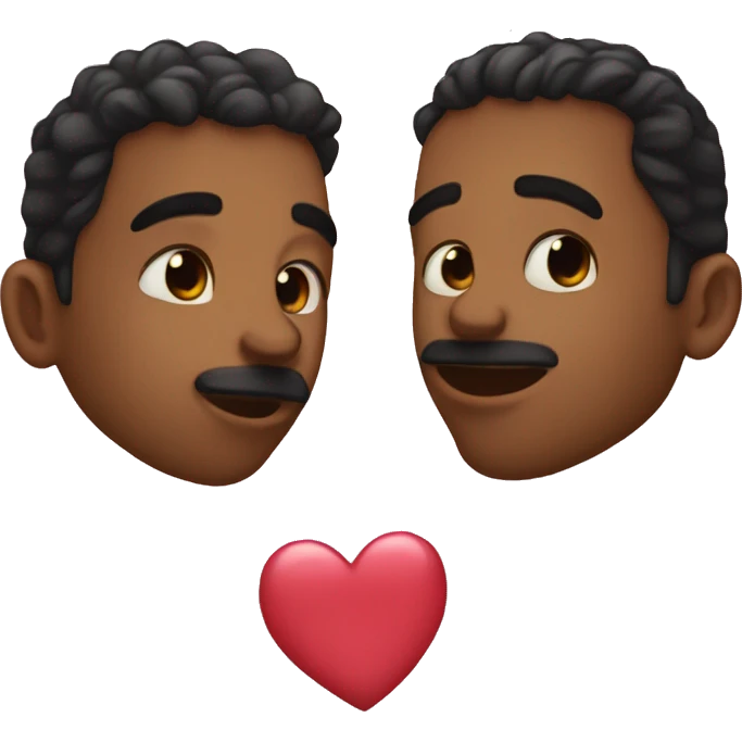  beso enamora emoji