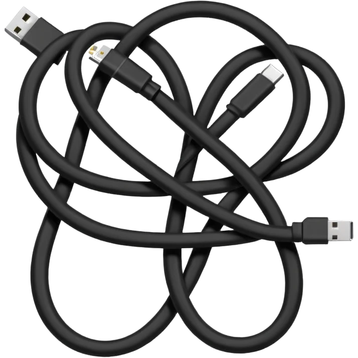 Tangled Cables emoji
