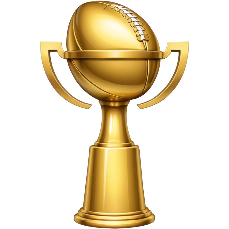 Super Bowl Trophee emoji emoji
