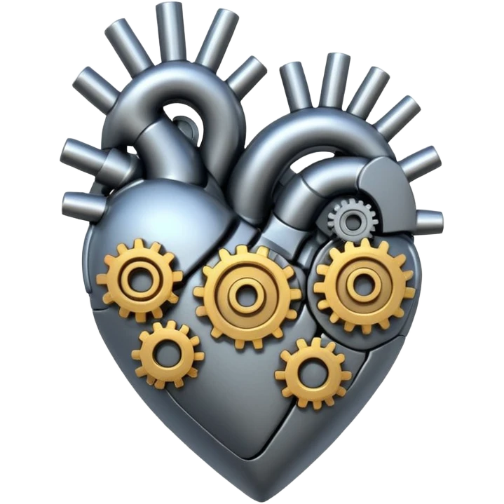 iron mechanical heart emoji