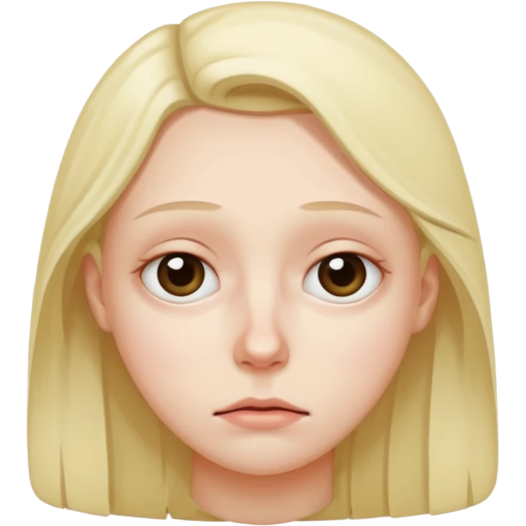 Ich bin so müde, weil ich nicht schlafen kann. emoji