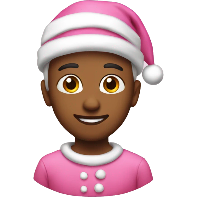 Pink Christmas  emoji