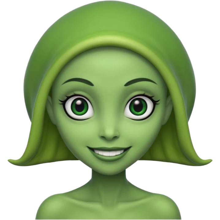 female alien emoji emoji