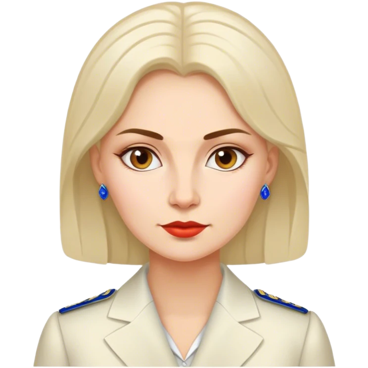 The russian woman diplomat emoji
