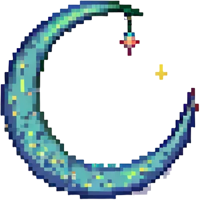 crescent moon emoji