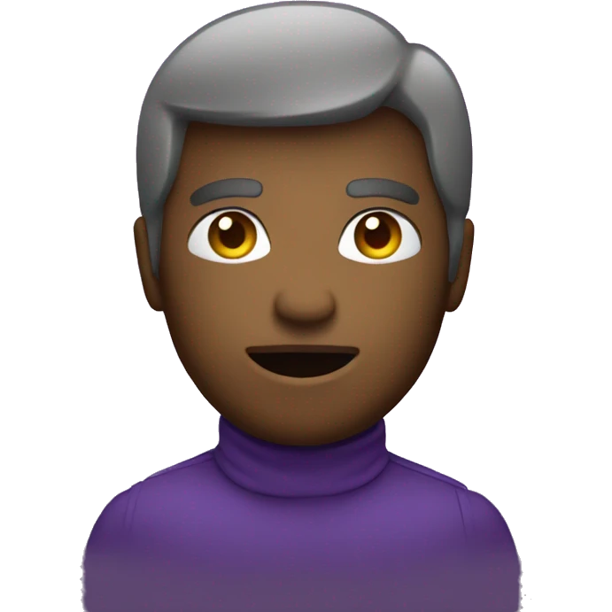 Purple lights emoji