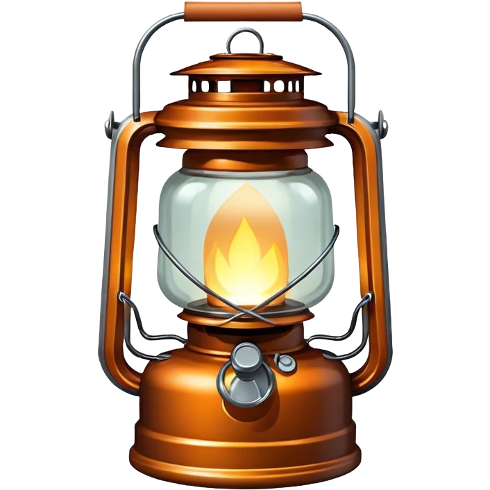 camping lantern emoji