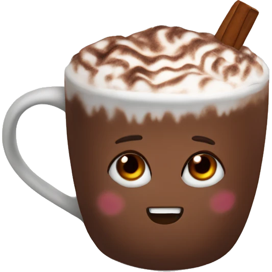 hot chocolate  emoji