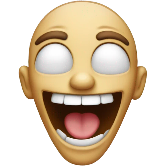 Laughing out loud  emoji