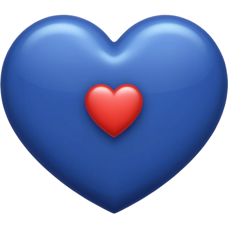 Heart color indigo emoji