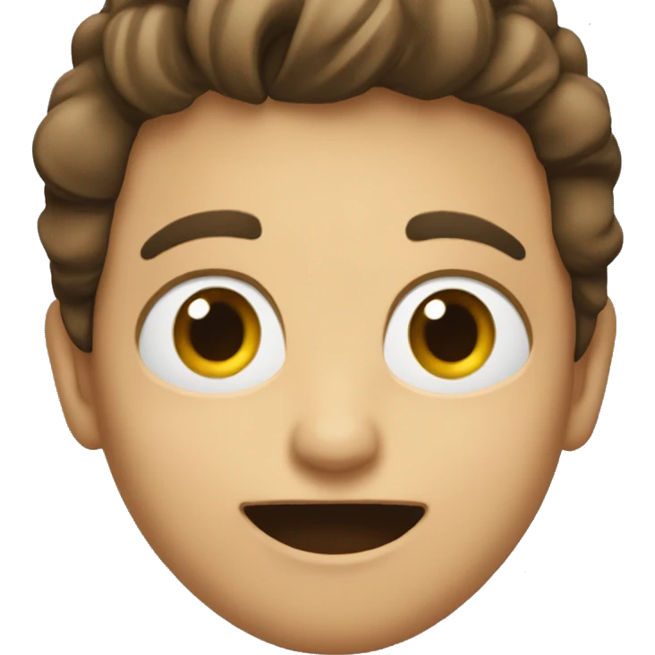 Una cara haciendo mewing  emoji