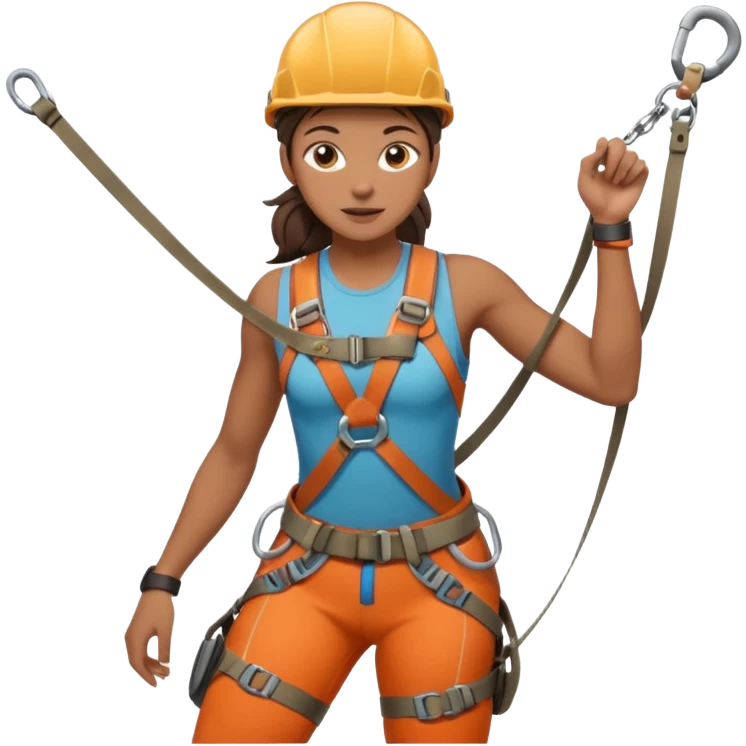 sexy climber emoji