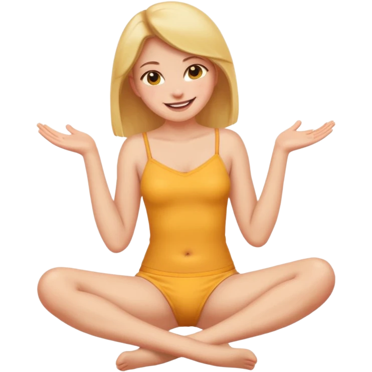 Girl bare bottom spread legs emoji emoji