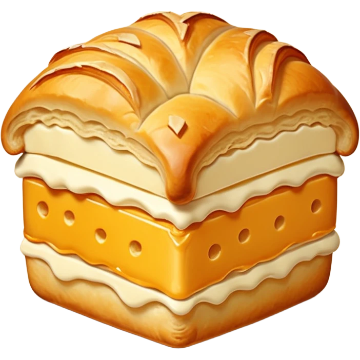 pastry with cheese emoji