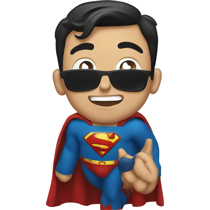 Drunk Superman  emoji