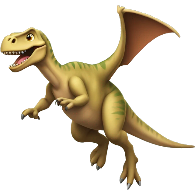 Dinosaurio volando emoji