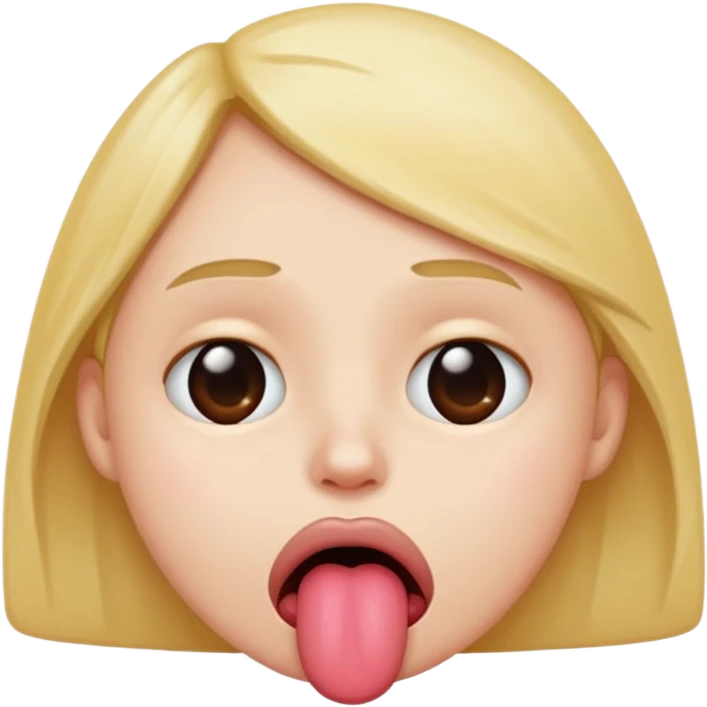 sad face with tongue sticking out emoji