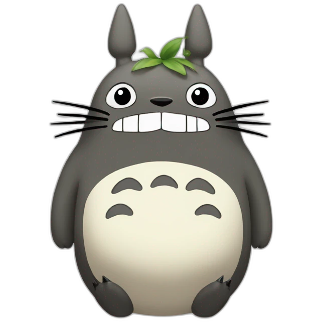 Trump as totoro emoji