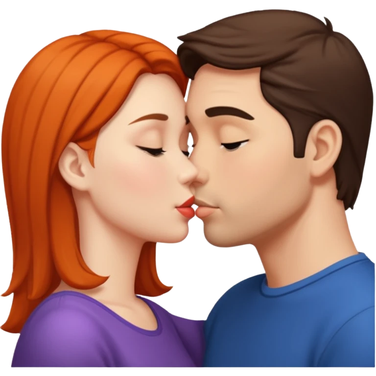 Kissing emoji