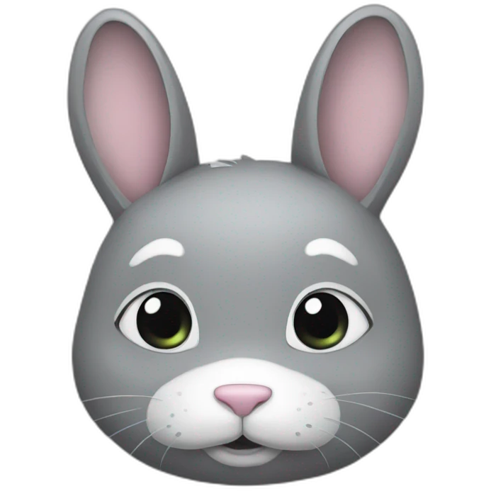 grey-bunny emoji