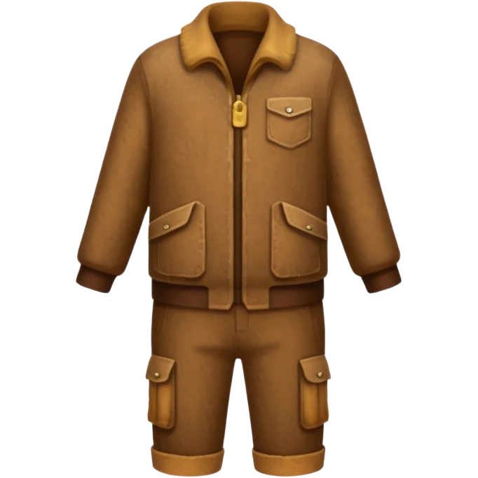 brown costume emoji
