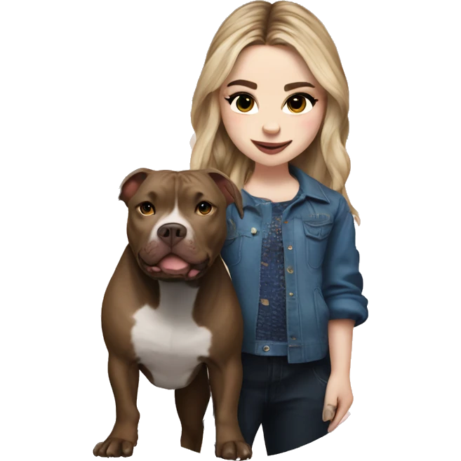 pitbull with sabrina carpenter emoji