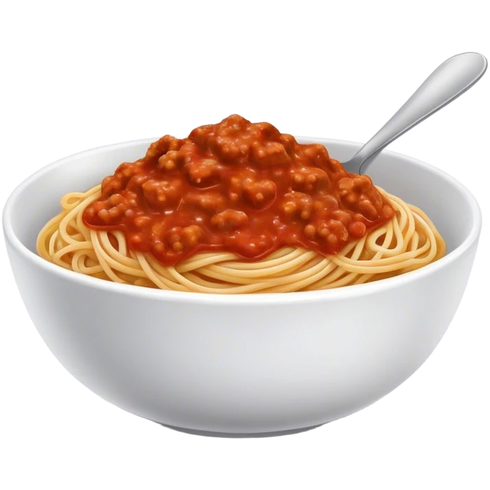 Spaghetti Bolognese  emoji