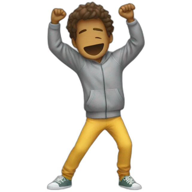 Garçons qui dab emoji