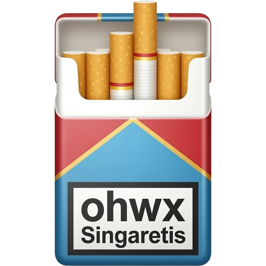 Пачка сигарет emoji