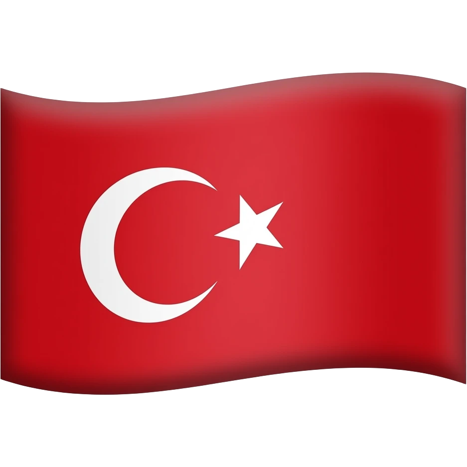 Osmanlı imparatorluğu bayrağı emoji